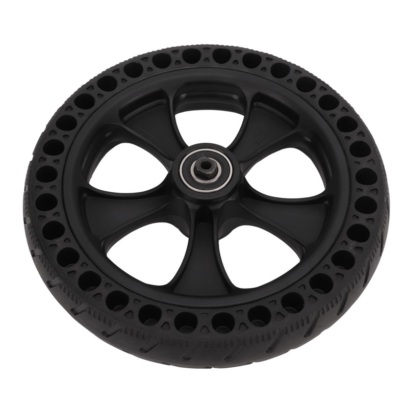 Electric Scooter Solid Rear Wheel Tire Assembly With Wheel Hub