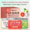 Lip Scrub, 1 Box Exfoliating Lip Scrub Cream, Moisturizing Lip