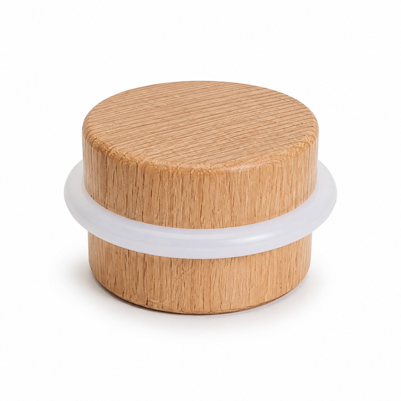 Self-Adhesive No-Drill Door Stopper – Silicone Ring Wall and Furniture