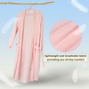 Catalonia Ladies Bathrobes Lightweight, Long Summer Robe with Pockets,Soft Summer