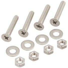 4 x 25 Stainless Steel Small Screw Dish (HP) 84417 XM-7