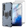 XIFAN Case for Oppo Find X2 Neo [Heavy Duty] Ring
