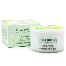Nature Republic Shea Butter Steam Cream - Moist 100ml / 네이처리퍼블릭 쉐어버터 스팀크림-모이스트 100ml