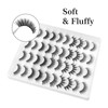 False Eyelashes 3D Artificial Eyelashes Natural Fake Lashes 5 Different