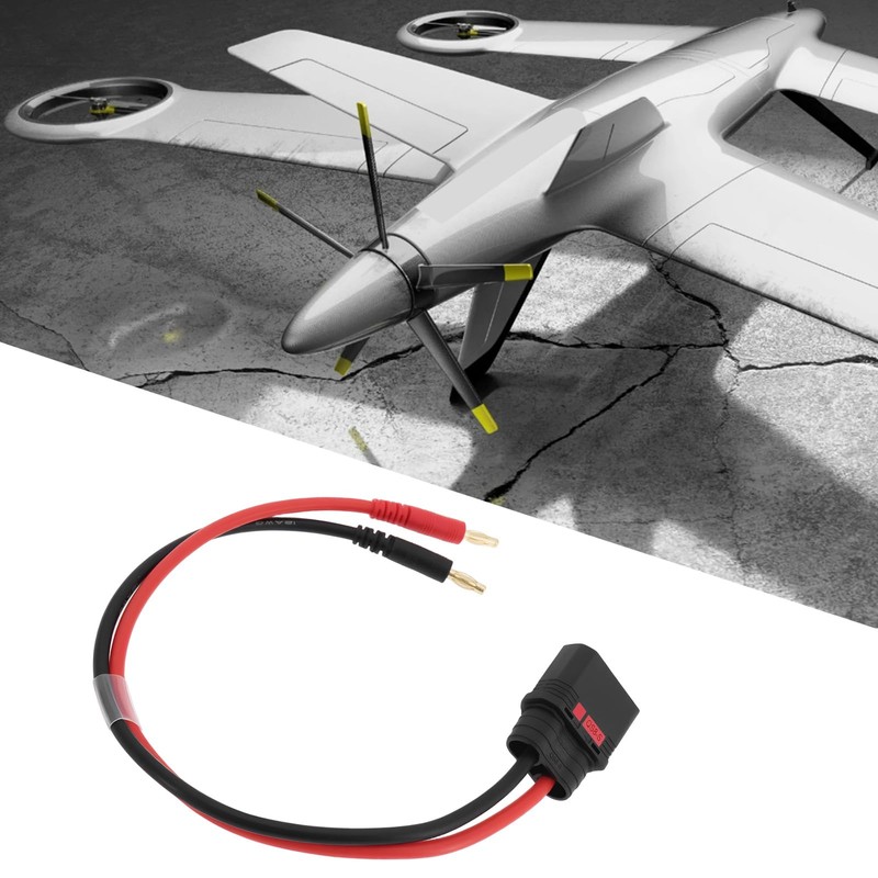 Create idea QS8 to 4mm Banana Bullet Plug Charger Cable
