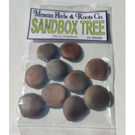 Mexicanherbs sandbox tree 10 seeds (Hura crepitans, possumwood, jabillo )