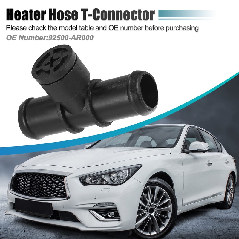 X AUTOHAUX 1 x car heater hose connector, T-piece 92500-AR000