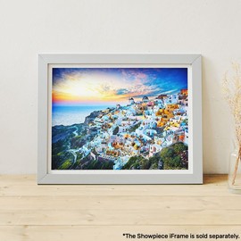 Pintoo Jigsaw Puzzles 1200 Piece for Adults - Beautiful Sunset of Greece Beautiful Plastic Puzzle for Home Decor Zero Dust Easy Storage [H2073]