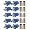POBADY 10PCS Fakra C Male Crimp Connectors Fakra C Male