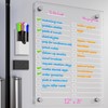 Acrylic Dry Erase Board to Do List Board for Fridge