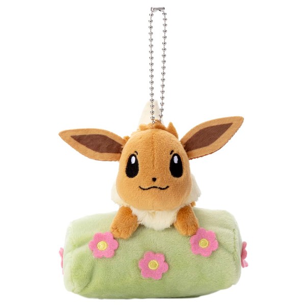 Pokemon Plush Eco Bag, Eevee (Female), Approx. 4.3 inches (11 cm)