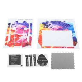 Drone Decal Colorfast Stylish Durable Easy Removal Drone Stickers Kit For Mini 4 Pro Drone For RC‑N2 Remote Controller Type 1