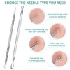 5PCS Blackhead Remover Tool Set Acne Extractor Comedone Pimples Spot