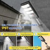 Solar Lights Outdoor Waterproof 4 Pack, Flood Lights Motion Sensor