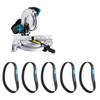 5Pcs Transmission Rubber Belt Industrial 255 Aluminum Sawing Cutting Machine