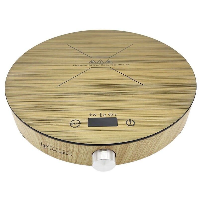 LP LIVING PLUS 1800W Induction Cooktop Countertop Burner, 3 Hour
