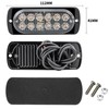 Super Bright LED Strobe Light, Strobe Flash, Daylight, 12 LED,