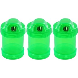 KUM AZ3031816-G - Pencil Sharpener with Container 450 M1, 3 Sharpeners Green, Container Sharpener