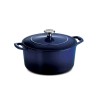 Tramontina Gourmet 5.5 Qt Enameled Cast-Iron Dutch Oven with Graded