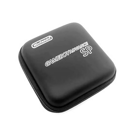 New Black for GBASP Carry Case Large Hard Protective Storage Bag, for Gameboy Advance GBA SP Handheld Game Console, Portable Shock-Proof EVA Protection Travel Carrying Case Hi-Capacity Matte