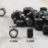 GOTDYA 5mm-300pcs Hair Extension Beads,Silicone Lined Micro Rings,I Tip MicroLink