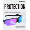 Alphax Brown Gradient Non-polarized Replacement Lenses for Oakley Holbrook OO9102