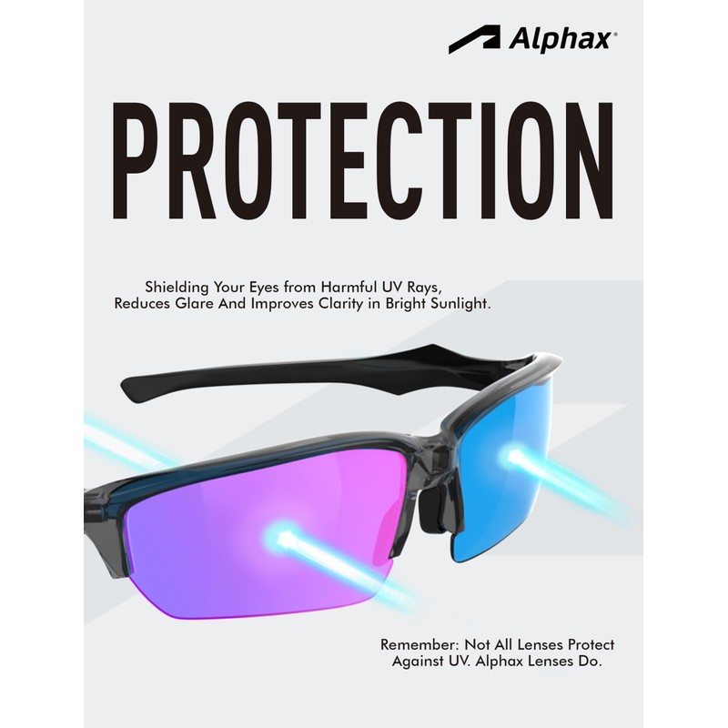 Alphax Brown Gradient Non-polarized Replacement Lenses for Oakley Holbrook OO9102