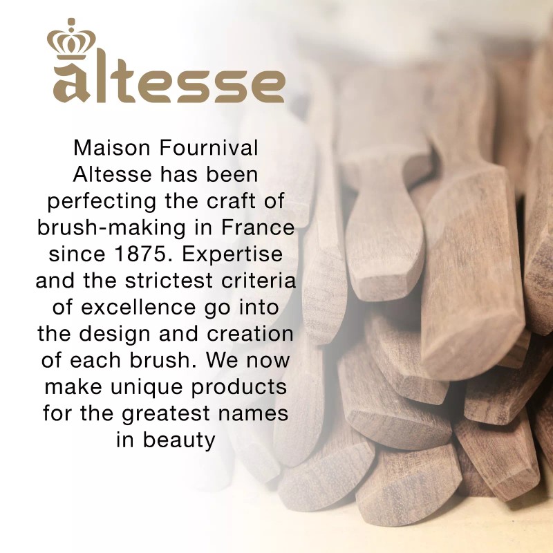 Altesse Antistatic Horn Comb with Smooth Rounded Teeth Handmade in