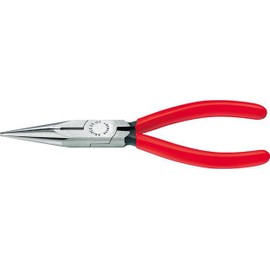 Knipex Needle Nose Pliers (Radio Pliers) Black Atramented with Plastic Coated 160 mm