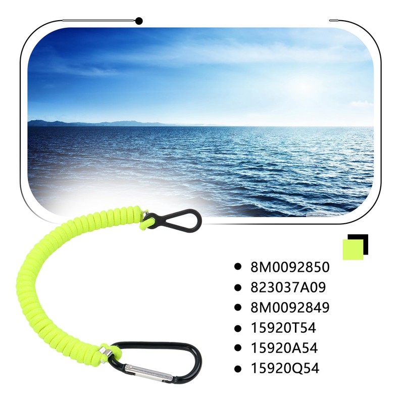AFEISOL Boat Key Lanyard Fit Most Marine Outboard, Replace 8M0092850