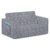 Serta Perfect Sleeper Extra Wide Convertible Sofa to Lounger -