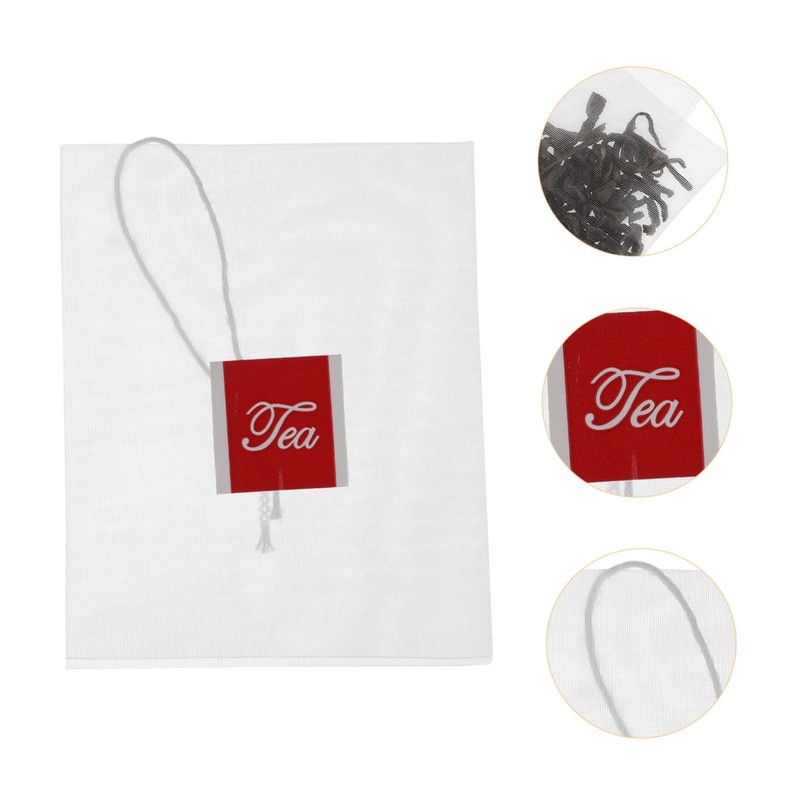 DOITOOL 3sets Tea Seal Bag Filter Bag for Loose Tea