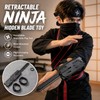 Retractable Ninja Wrist Blade Toy – Plastic Hidden-Blade Role-Play Prop