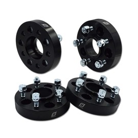 LU HWN 4X4 1.25 inch Thick Wheel Spacers, Bolt Pattern 5x4.5 5x114.3 with 12x1.5 Studs, Compatible with Kia Stinger, Hyundai Genesis Coupe, Jeep Patriot, MX-5 Miata, Pack of 4