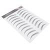 6D Eyebrow Tattoo Sticker, Eyebrow Shaping Stencils, Semi-Permanent, Hair-Like, Waterproof