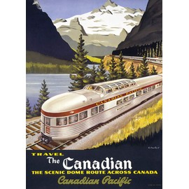 EuroGraphics CP Rail The Canadian 1000 Piece Puzzle (6000-0322)