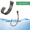 LBING 95 Pieces Fishing Hooks Set 30 Pieces Thread Boilie