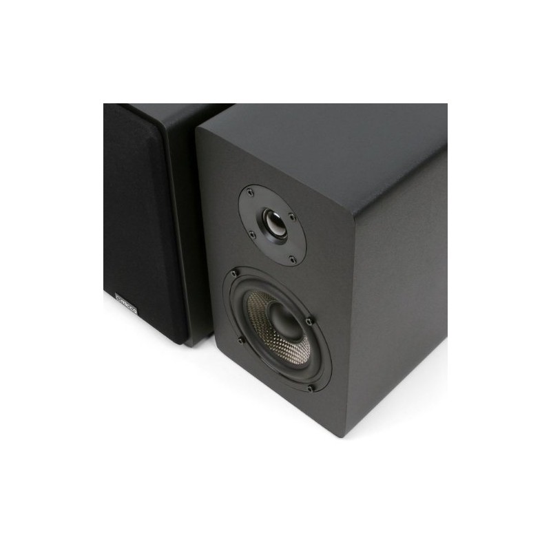 Micca PB42X 15W x 2 Powered Bookshelf Speakers (Pair) (Renewed)