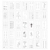 DIVAWOO Realistic Temporary Tattoo - 60 Sheets Tiny Fake Tattoos,
