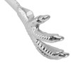 7.9 Inch Special Eagle Claw Shape Ice Tongs, Stainless Steel