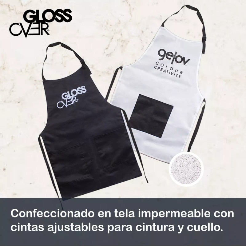 Gelov Mandil Gelov Reversible Gloss Over Tela Impermeable