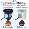 240 iFillCup Fillable K Cups - Ultrafine Filter for Sediment-Free
