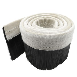 sunnates CNC Vacuum Brush 1m x 70mm/39.37 x 2.75Inch Nylon CNC Dust Shoe Brush for Vacuum Cleaner Engraving Machine Dust Cover on CNC Spindle Motor Work