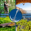 GanFindX Stainless Steel Grappling Hook Folding Claw Design for Camping