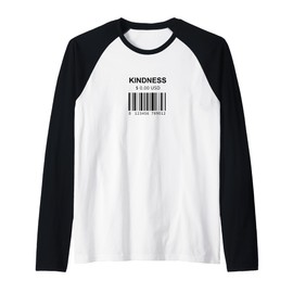 Kindness Freundlichkeit witziges ironisches Geschenk 2022 Raglan Baseball Tee