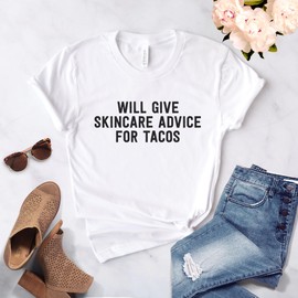 Esthetician Shirt - Skincare Shirt - Esthetician Gifts - Will Give Skincare Advice -Skincare Dealer - Skincare Shirts - Softstyle Unisex Tee