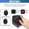 X AUTOHAUX Car Circuit Breaker 200A Waterproof with Reset Fuse