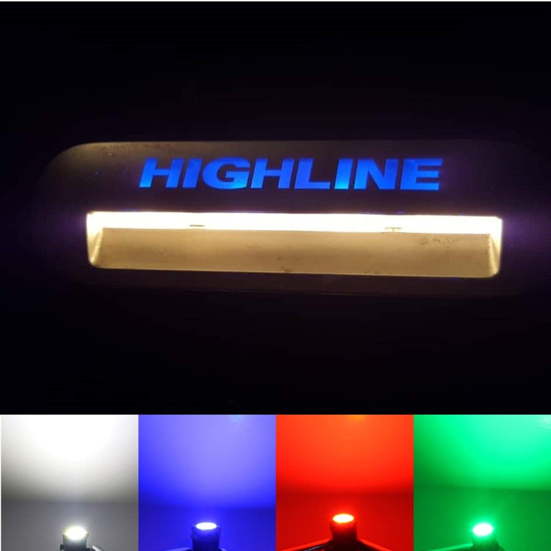 LED-Mafia Footboard Step Lighting – White Red Blue Green Yellow