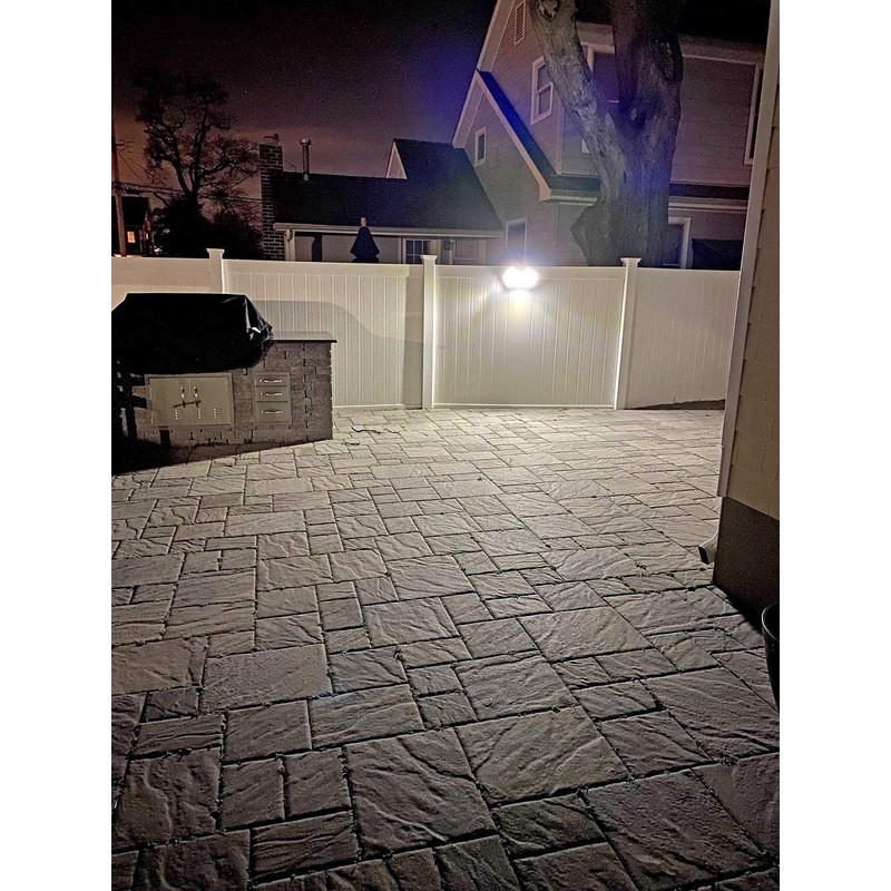 Nitelighter Outdoor Solar Powered Flood Lights with Motion Sensor, LED