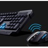 Keyboard Mouse Combos,Soke-Six Waterproof Multimedia 2.4GHz Wireless Gaming Keyboard with